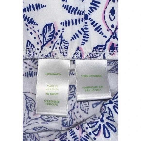 Lilly Pulitzer Neilah Resort White Time To Shine Engineered Shorts Women's XXS - Picture 4 of 6